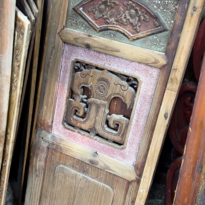 【闪购商品】香榧木慎**主老木雕花板艺术