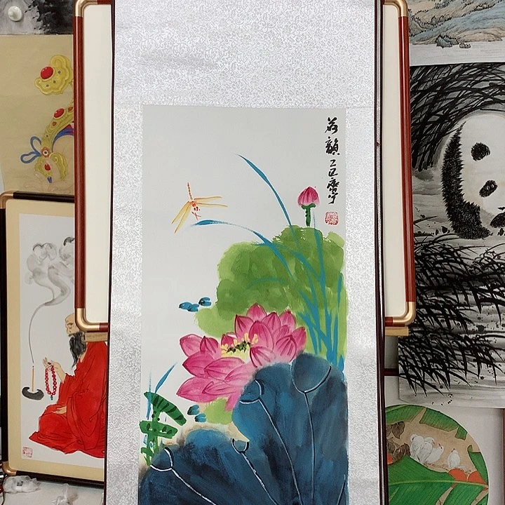 国画荷花111111111