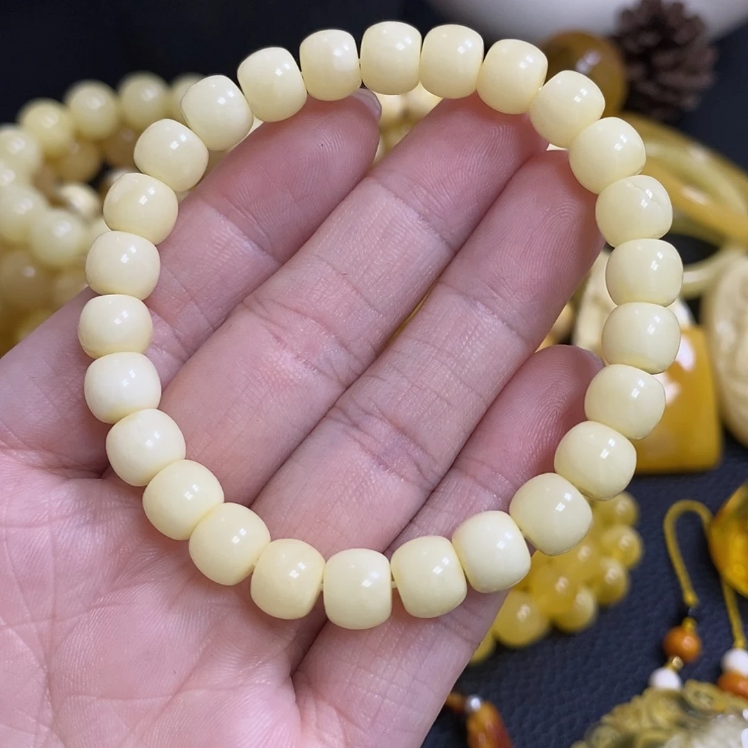琥珀未镶嵌手串012
