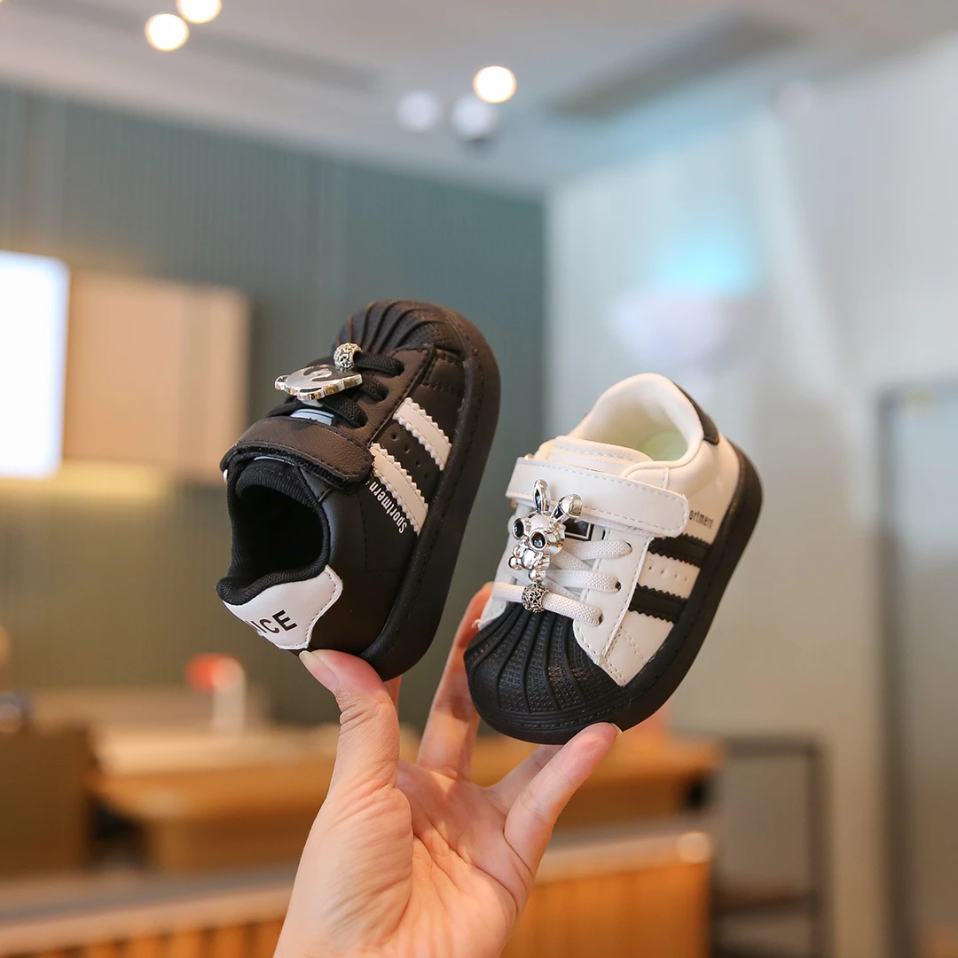 Sportmern宝宝经典百搭板鞋男女童休闲鞋婴儿软底防滑运动鞋单鞋