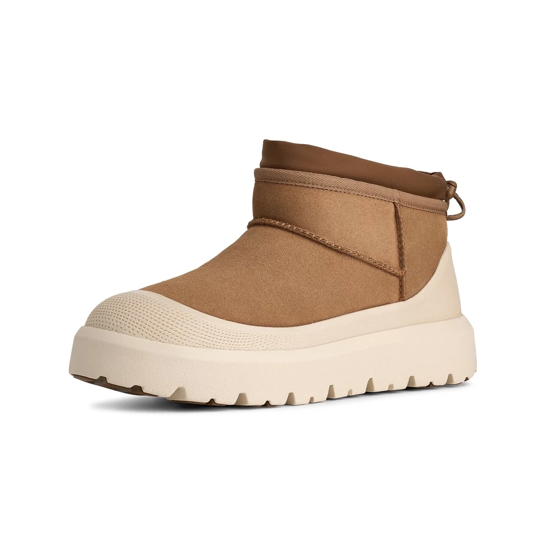 2025王一博同款厚底经典迷你男女生同款短款雪地靴