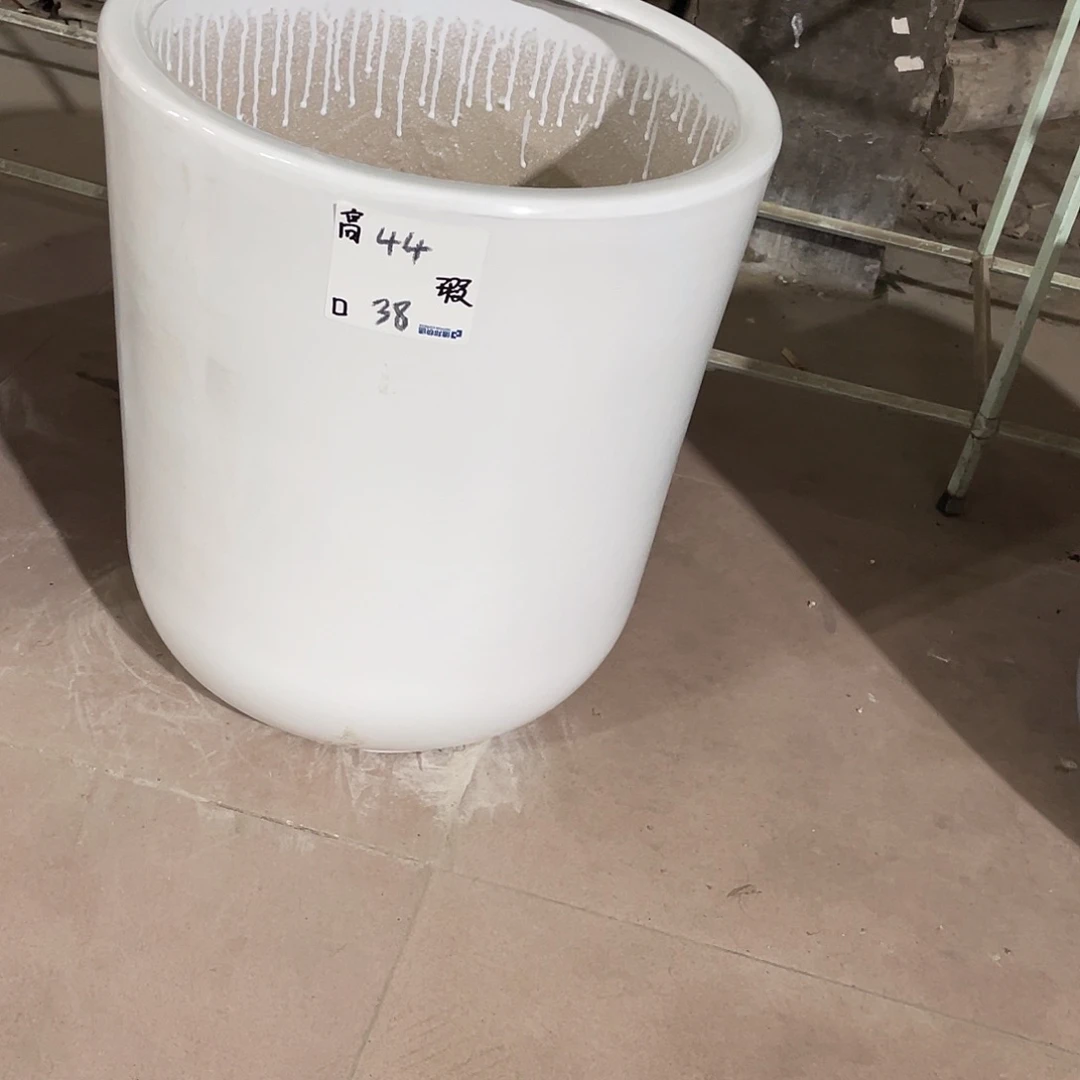 U型白直筒特大号搭配托盘微瑕