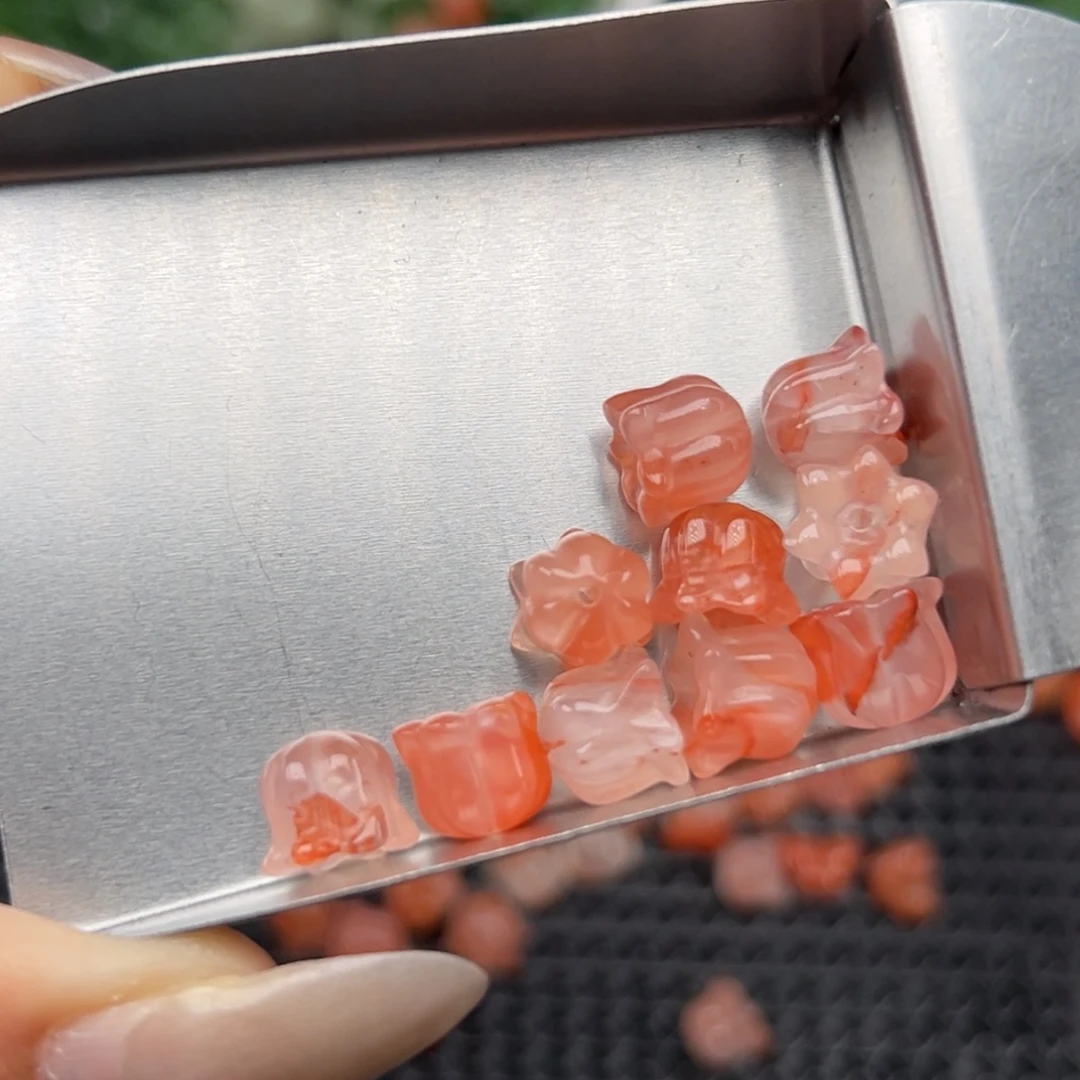 南红玛瑙未镶嵌吊坠(不含链)