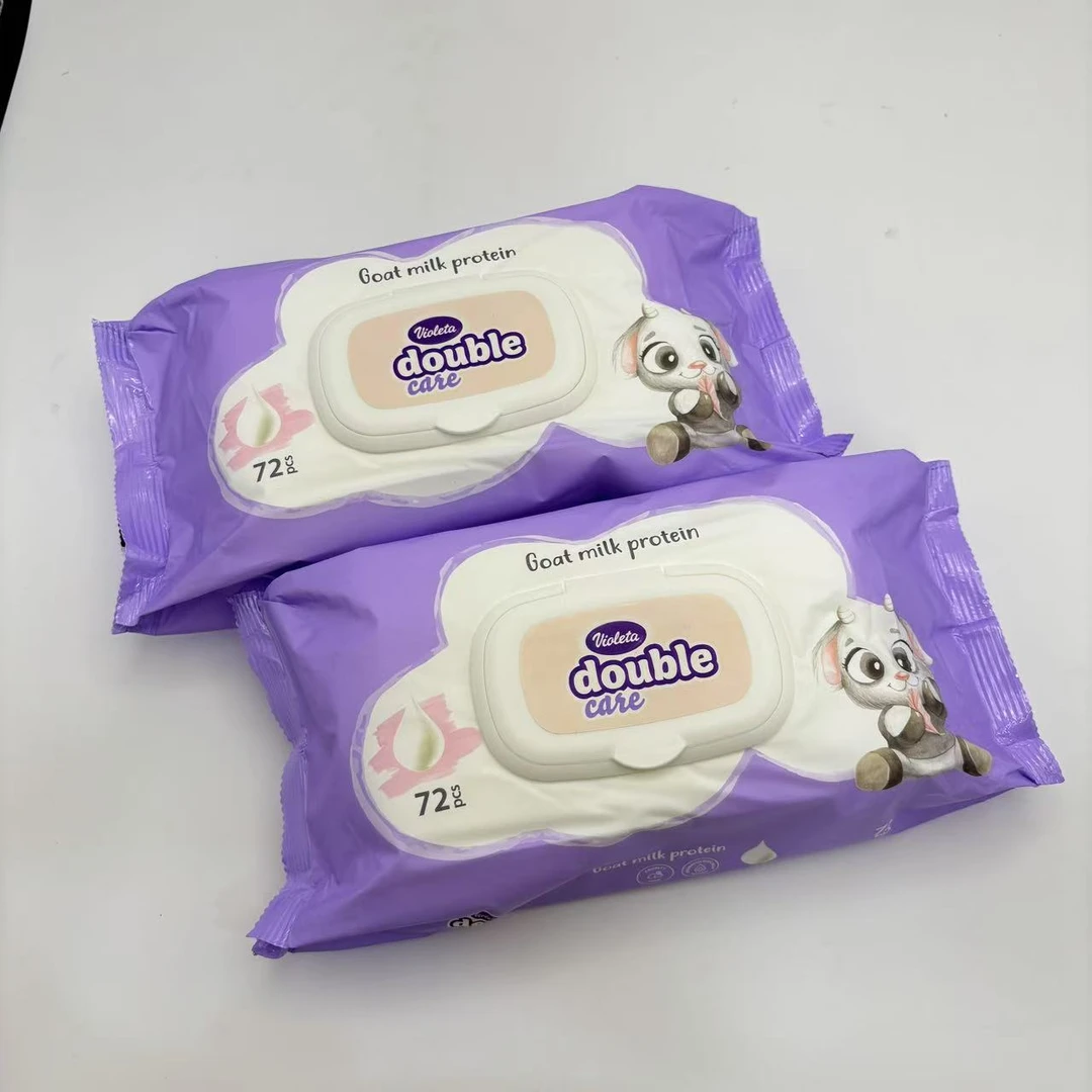 家用香醇羊奶湿巾-72片/包