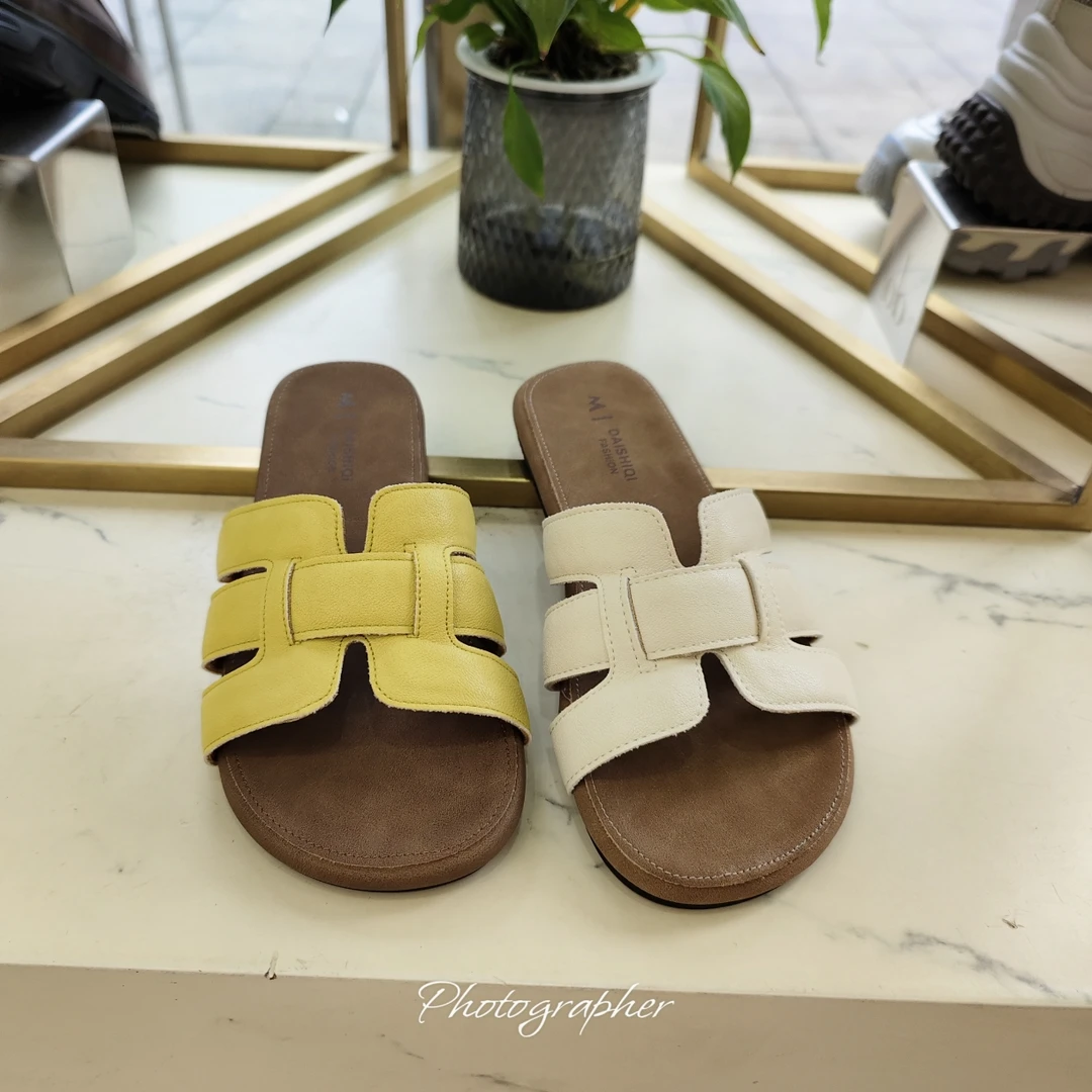 实体店女鞋1185平底拖鞋舒适休闲软底凉拖鞋
