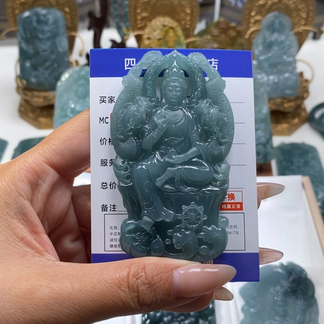 翡翠颈饰未镶嵌h****.翡翠