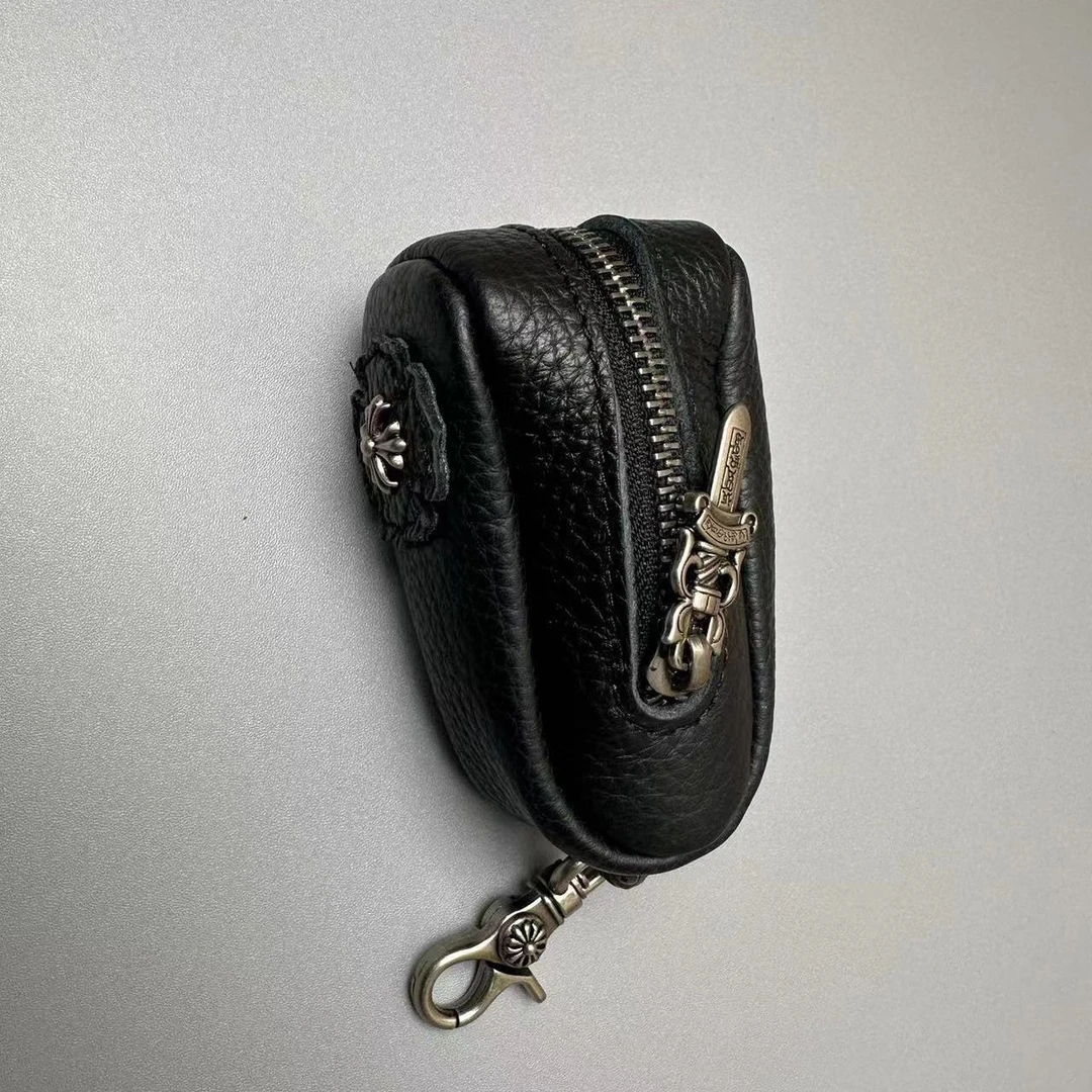 头层牛皮男女潮钥匙包挂头汽车锁匙扣定制钥匙包