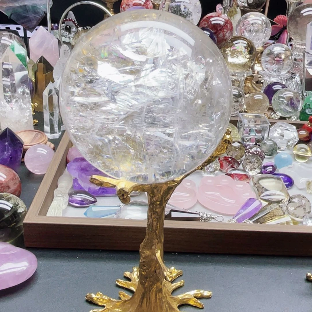 小***师水晶珠宝半成品未镶嵌