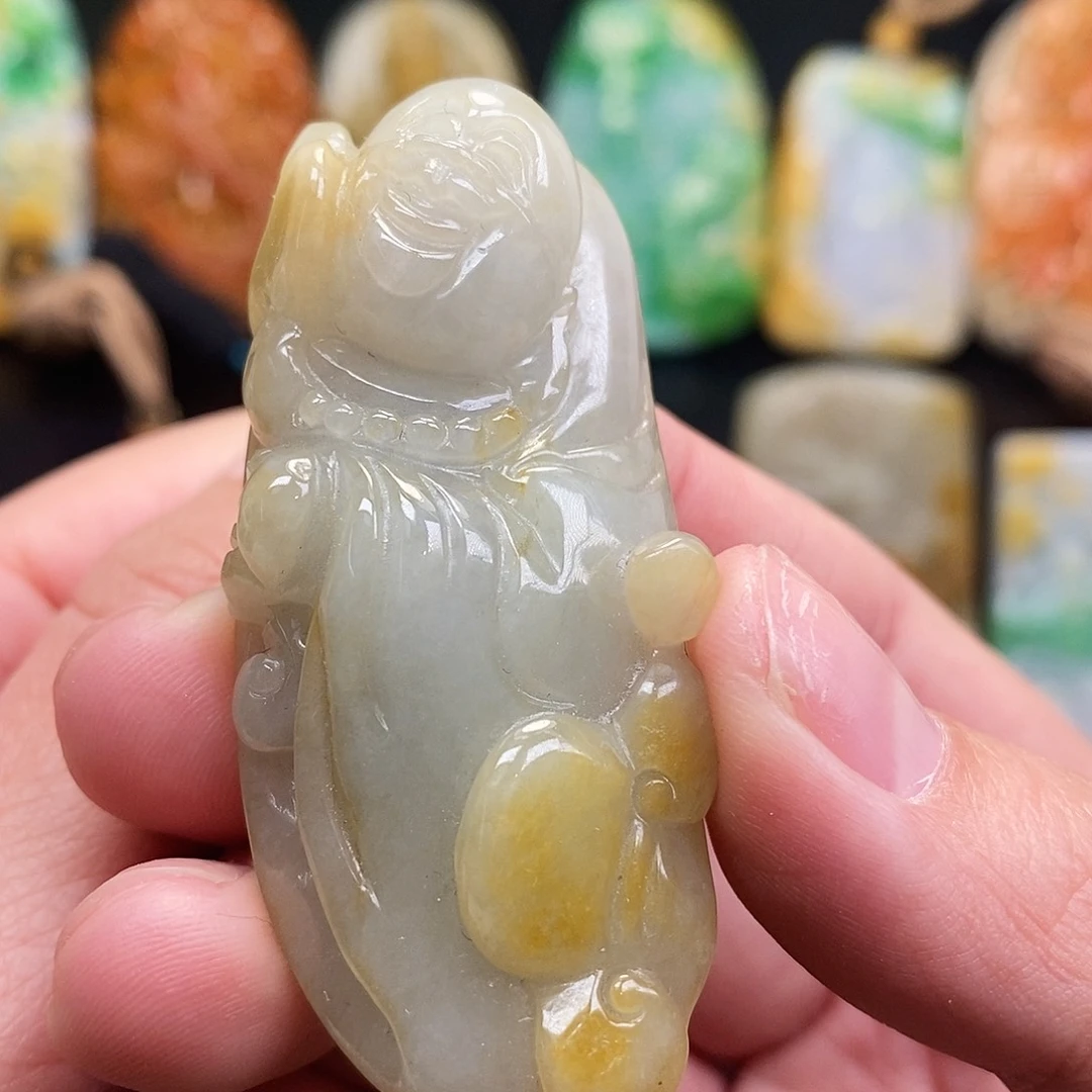 定制翡翠未镶嵌翡翠A货一物一证