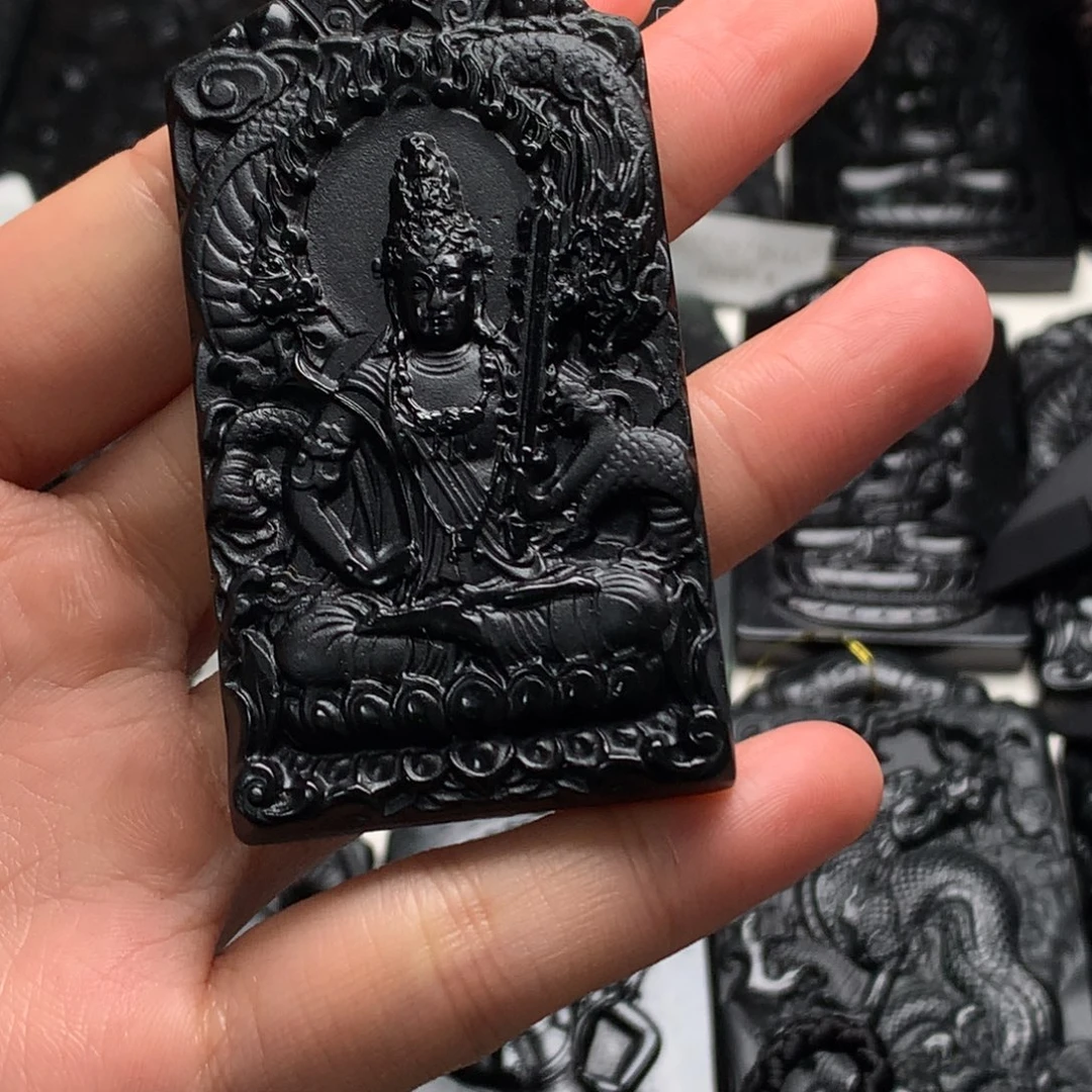 天然a货钢琴黑挂件