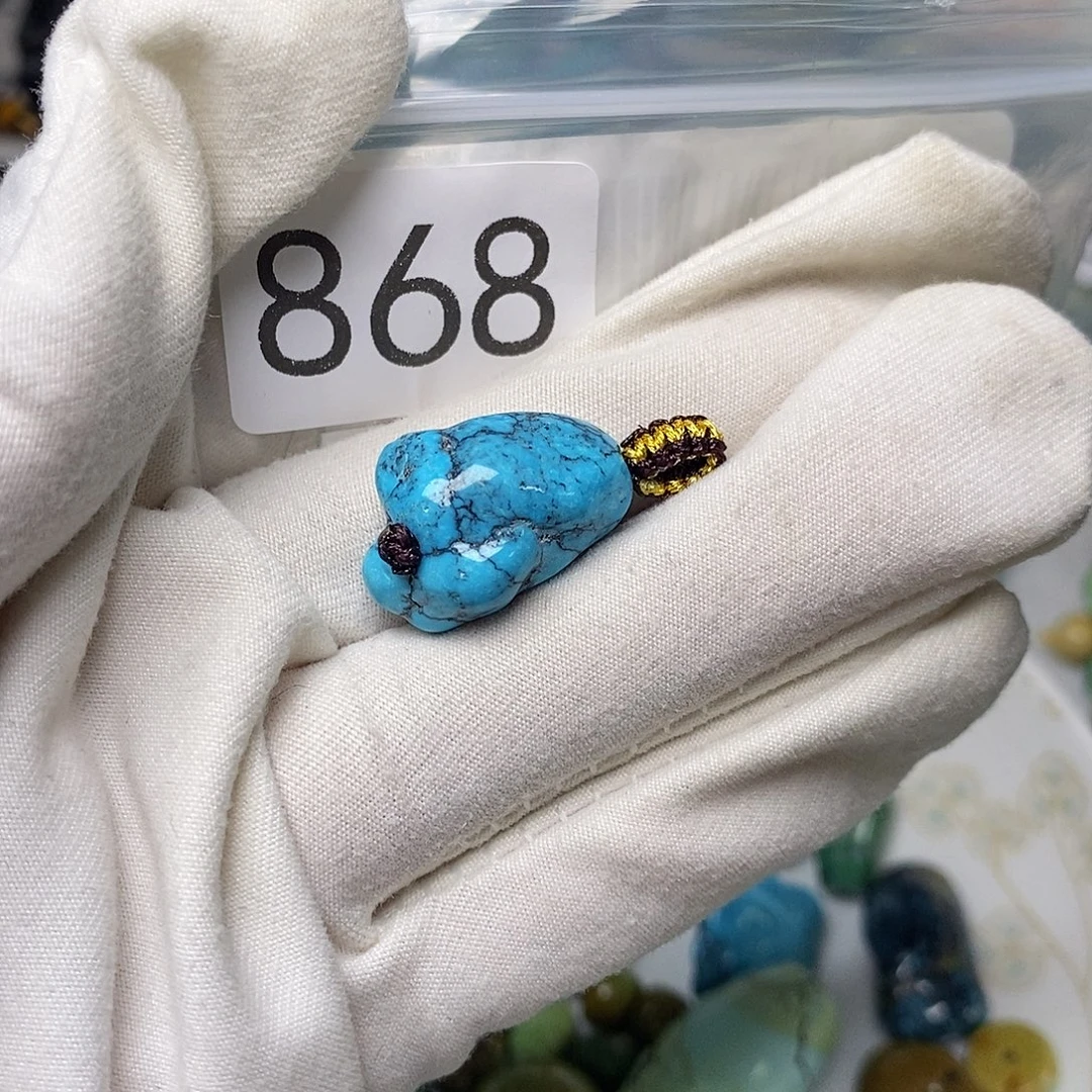 绿松石未镶嵌珠宝半成品