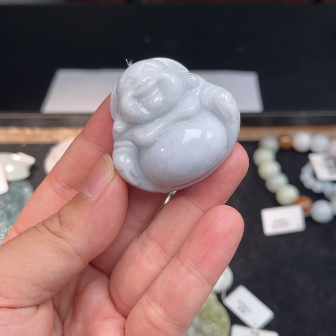 颈饰未镶嵌翡翠佛公