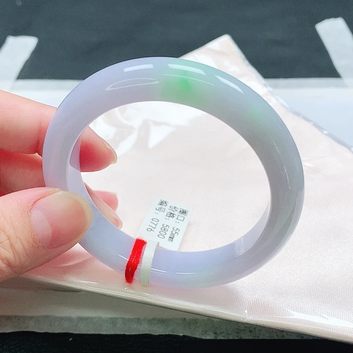 翡翠未镶嵌手镯手镯55