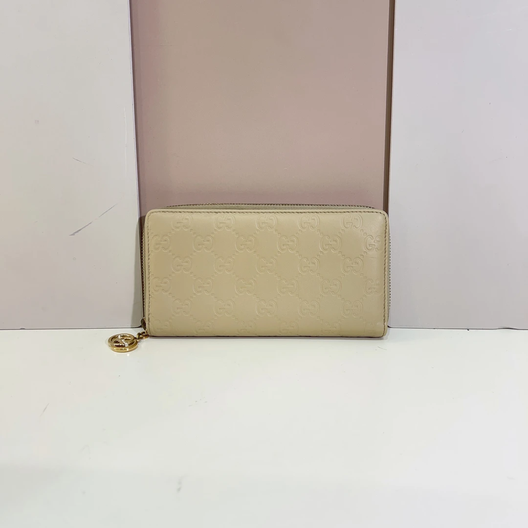 95新 GUCCI/古驰 古驰长款钱包cj6122