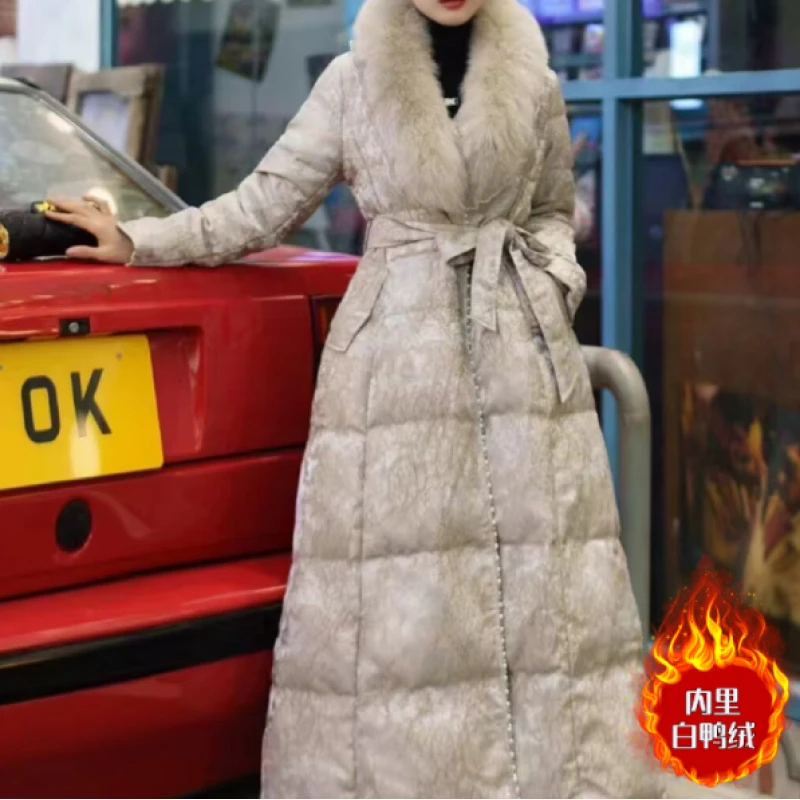 YC编码22 经典收腰轻奢时尚秋冬季羽绒服（定制女装）GL9912