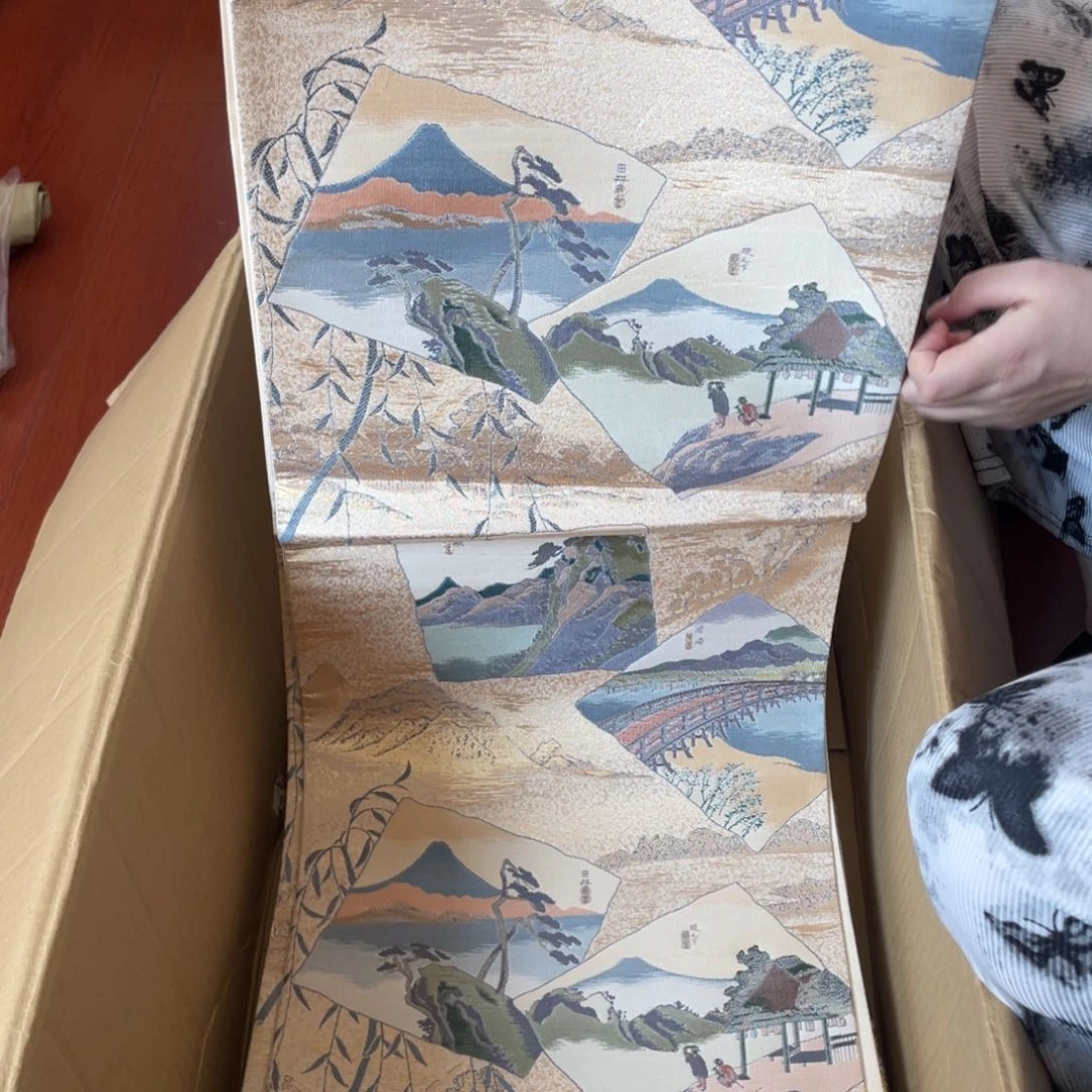 刺绣唐锦西阵织高端定制面料