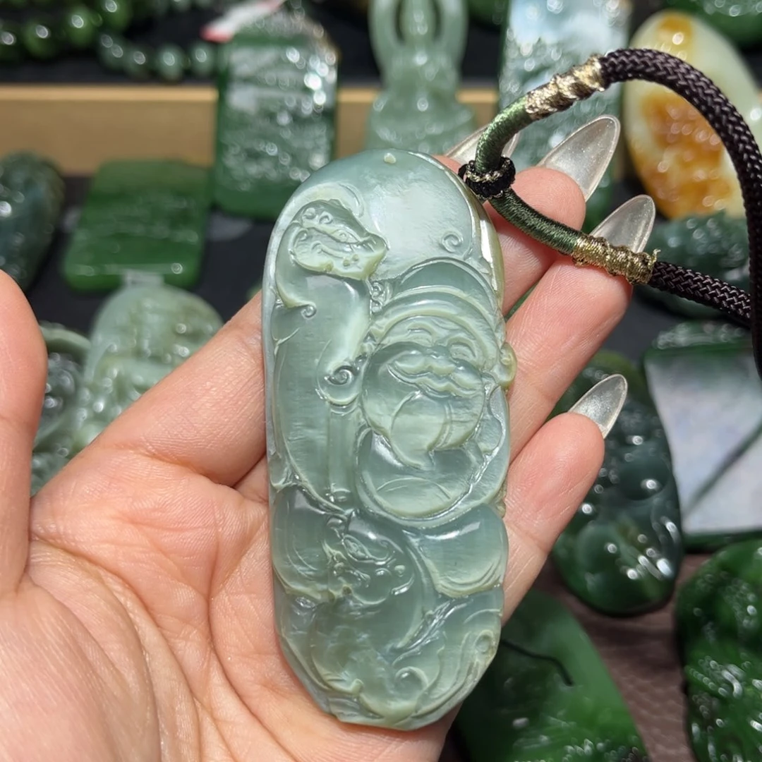 和田玉挂件未镶嵌