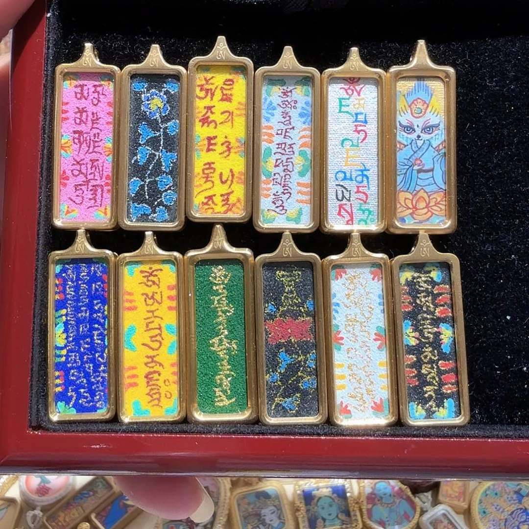 吊坠纯手绘各种精美小长条1/3