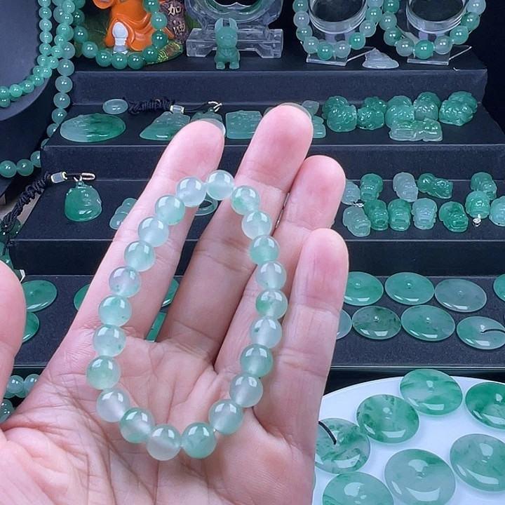 石英质玉未镶嵌手串