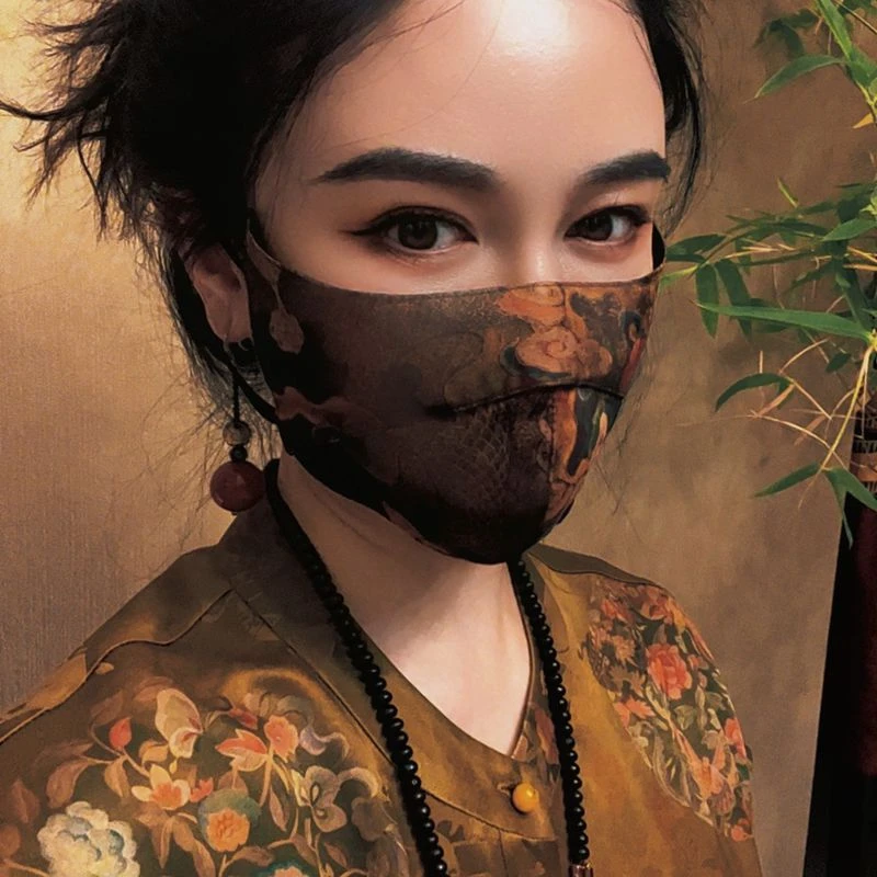 香云纱口罩时尚休闲