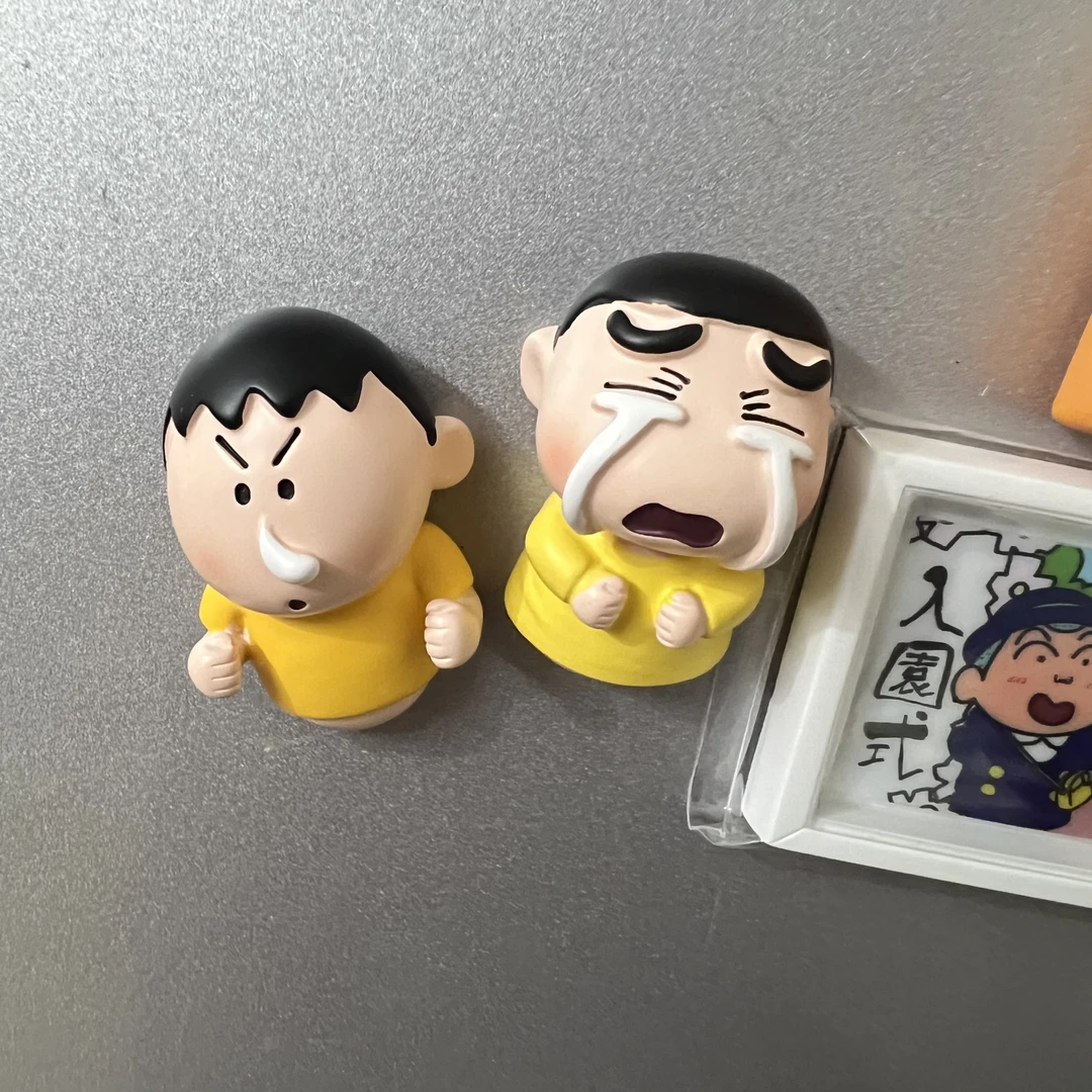 蜡笔小新冰箱贴摆件