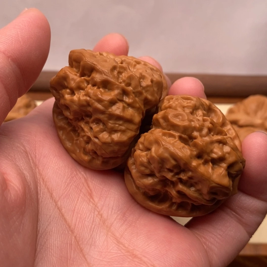 【闪购商品】把件文玩核桃瀚边38左右