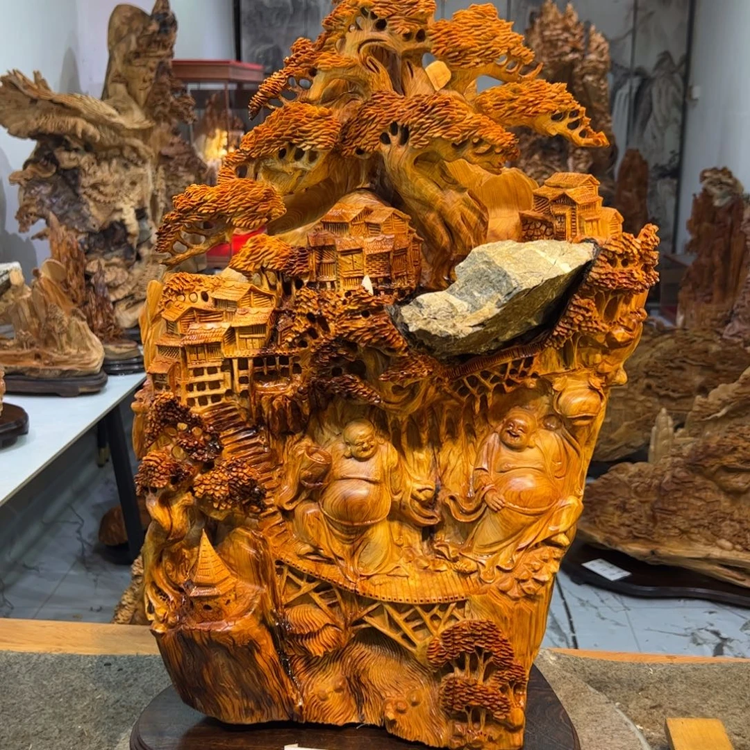 两***爸柏木（崖柏）崖柏世外桃源