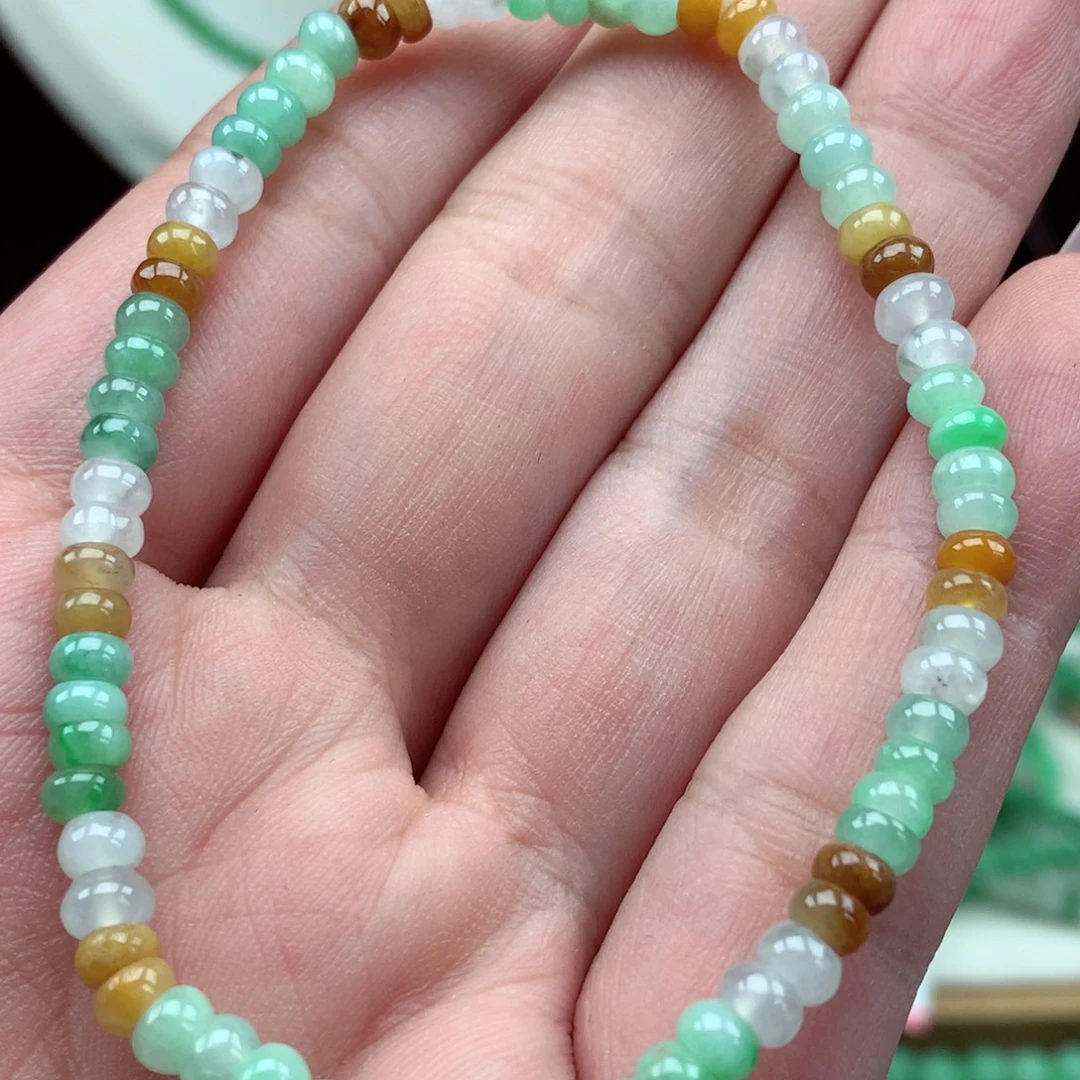 翡翠未镶嵌手链翡翠