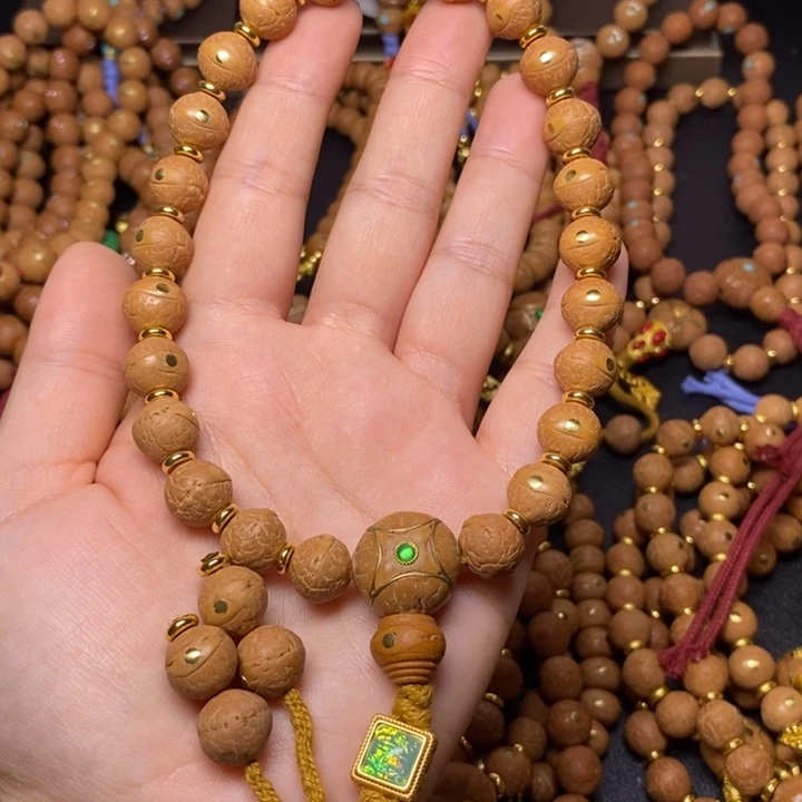 凤眼菩提手串過**煙手持11.5不要隔片
