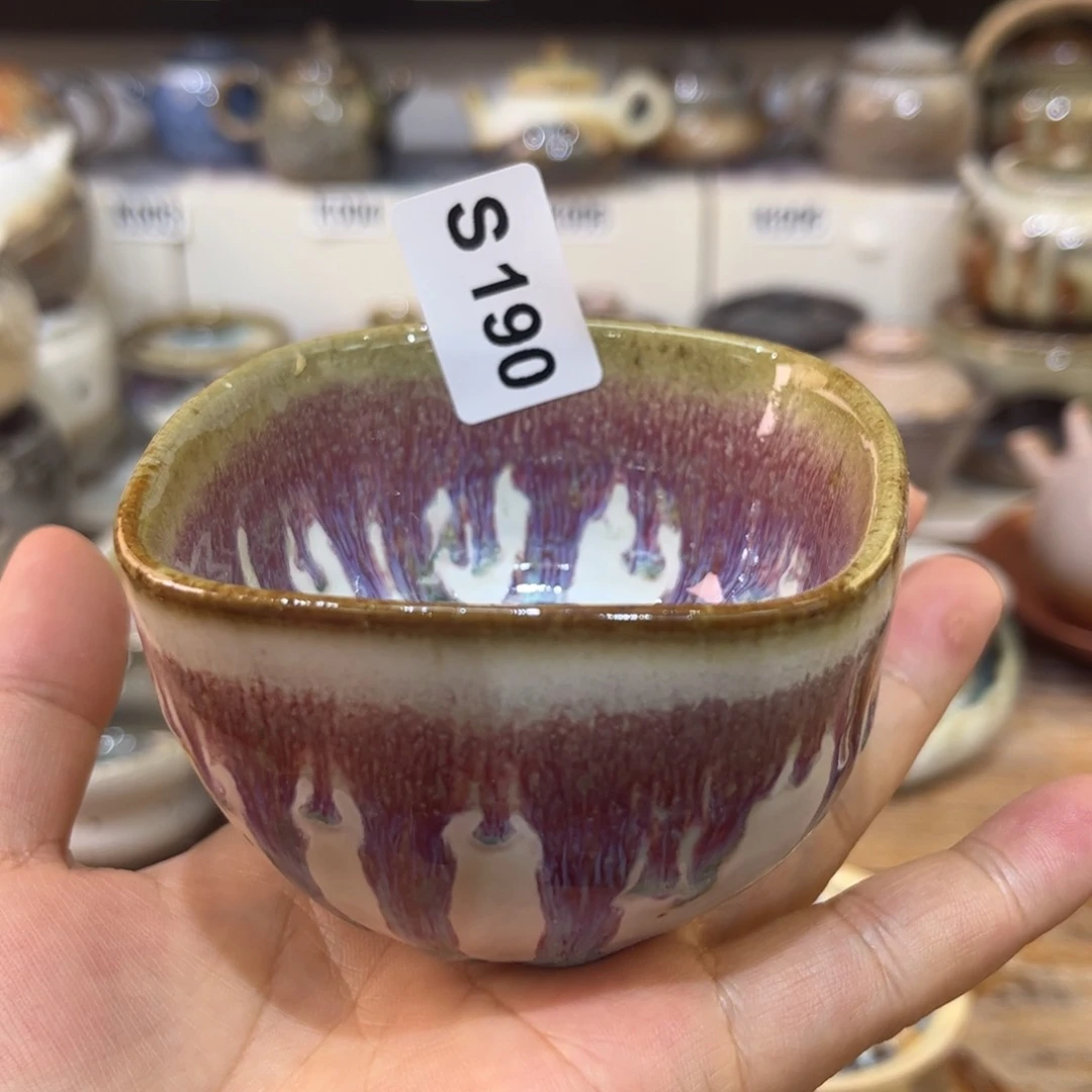 朱泥茶杯茶*儿陶瓷艺术