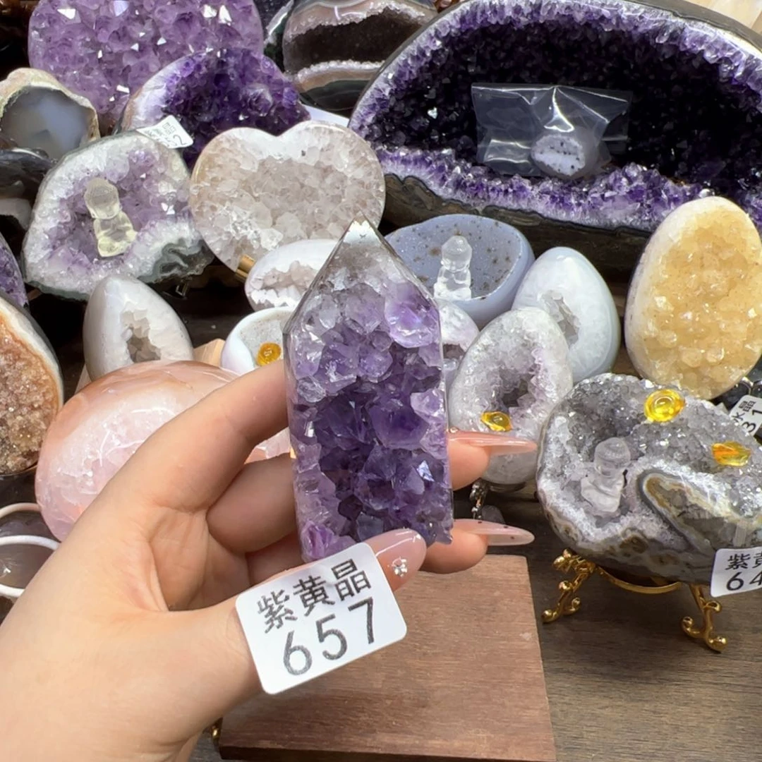 未镶嵌珠宝半成品水晶657