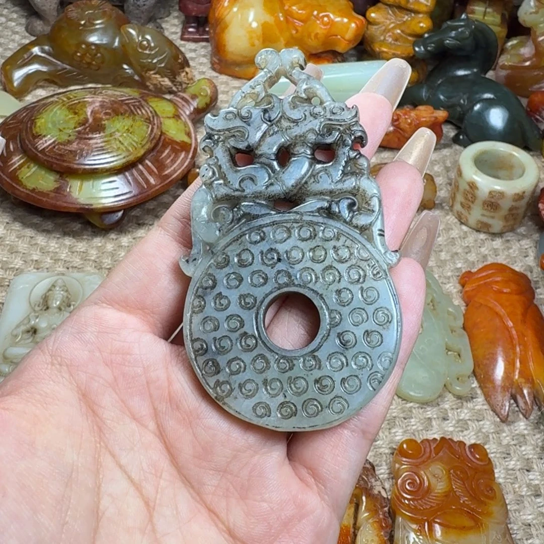 吊坠白玉菩提挂件