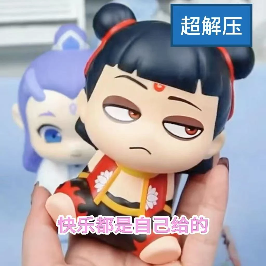 魔童哪吒三太子捏捏乐随身解压防焦虑办公室学生党解压玩具公仔