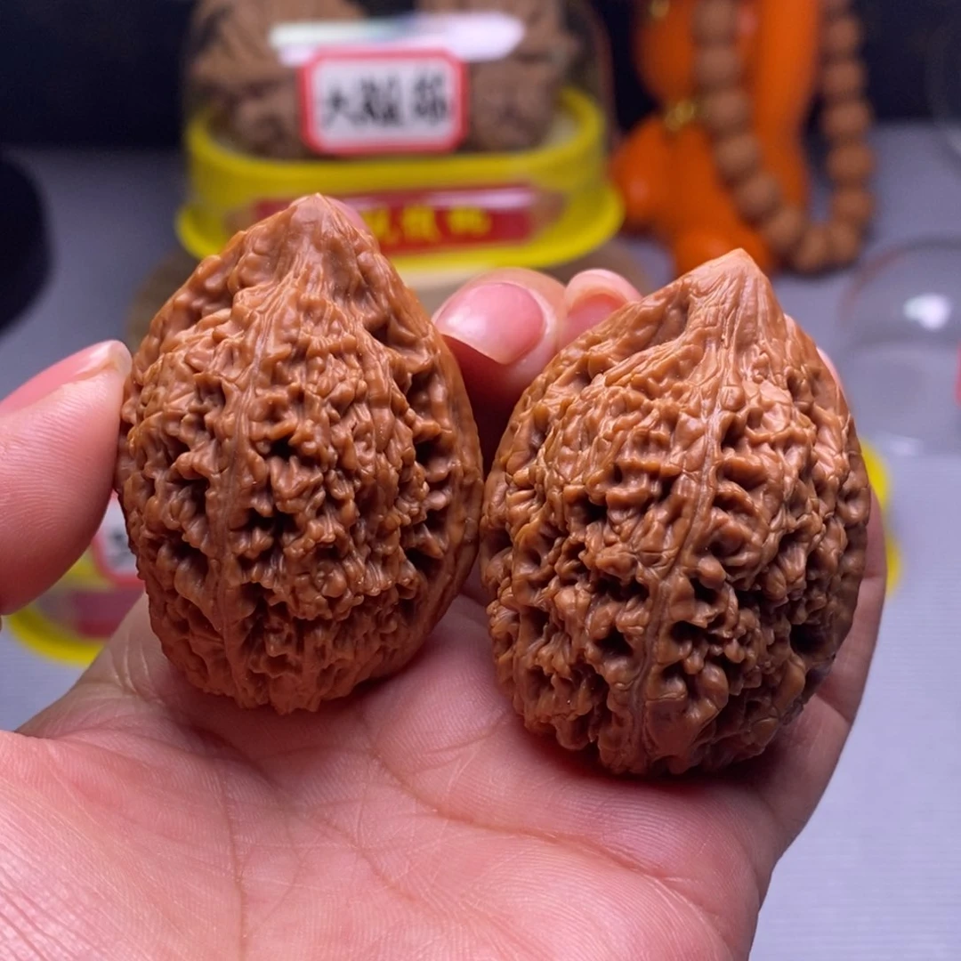 把件文玩核桃020大蒜头37尺