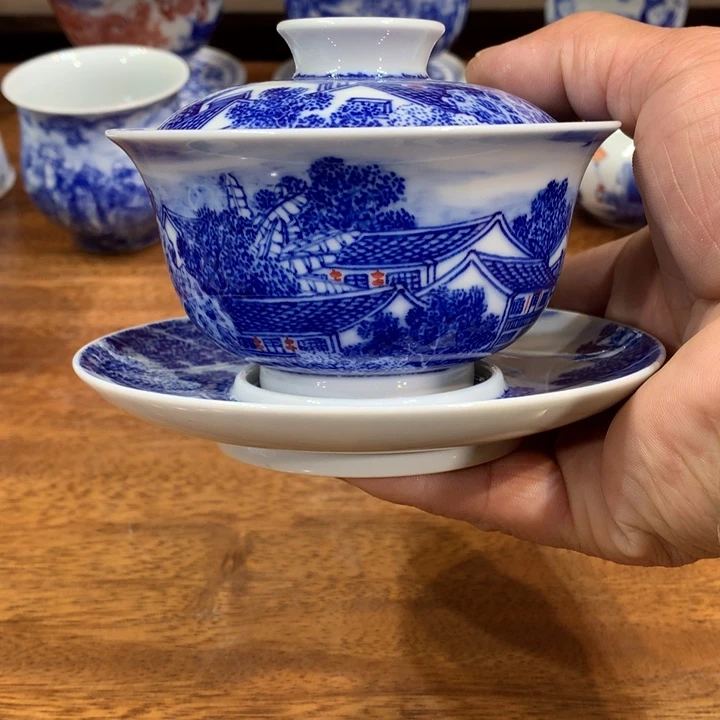 国家一级美术师刘贤涛老师青花