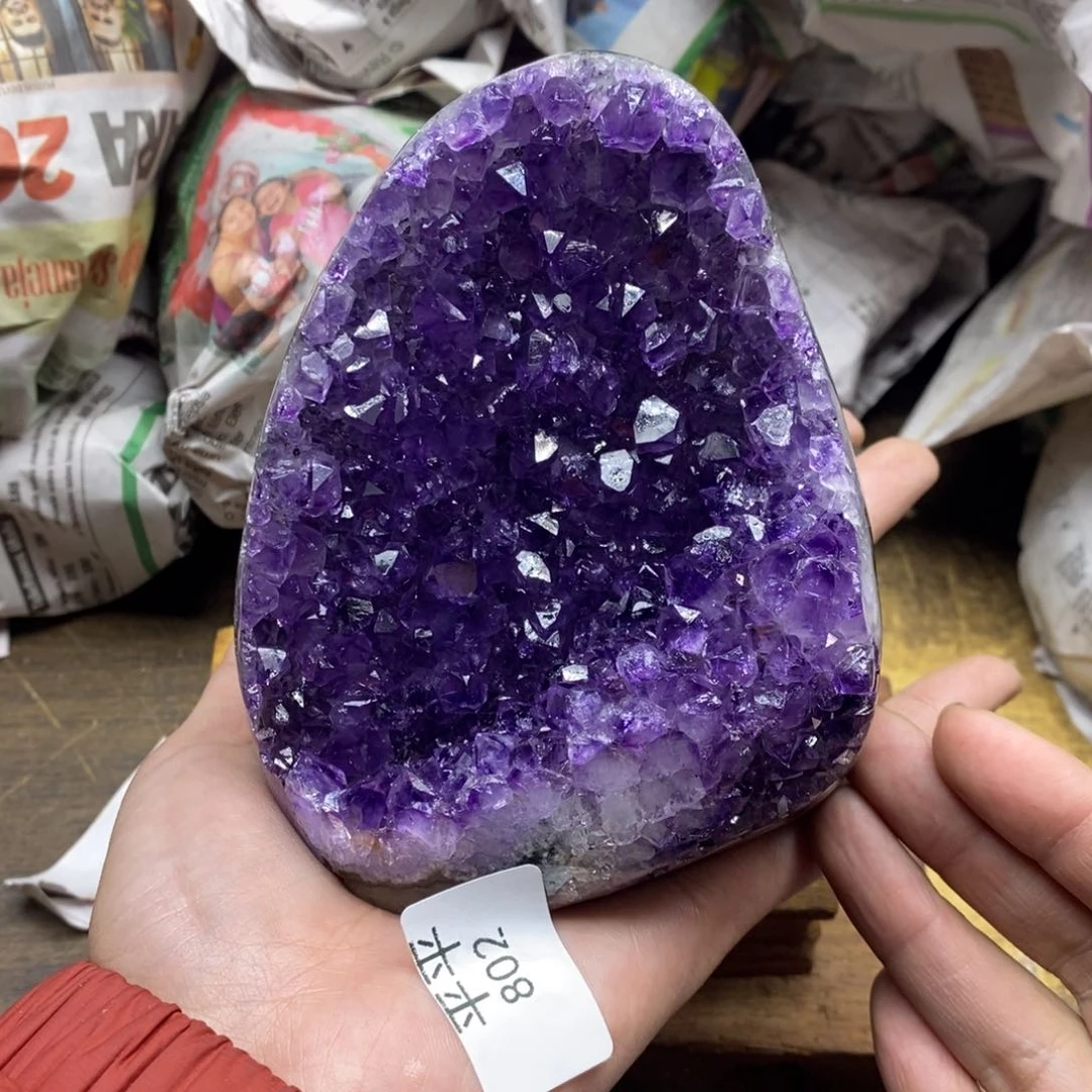 紫晶乌拉圭未镶嵌