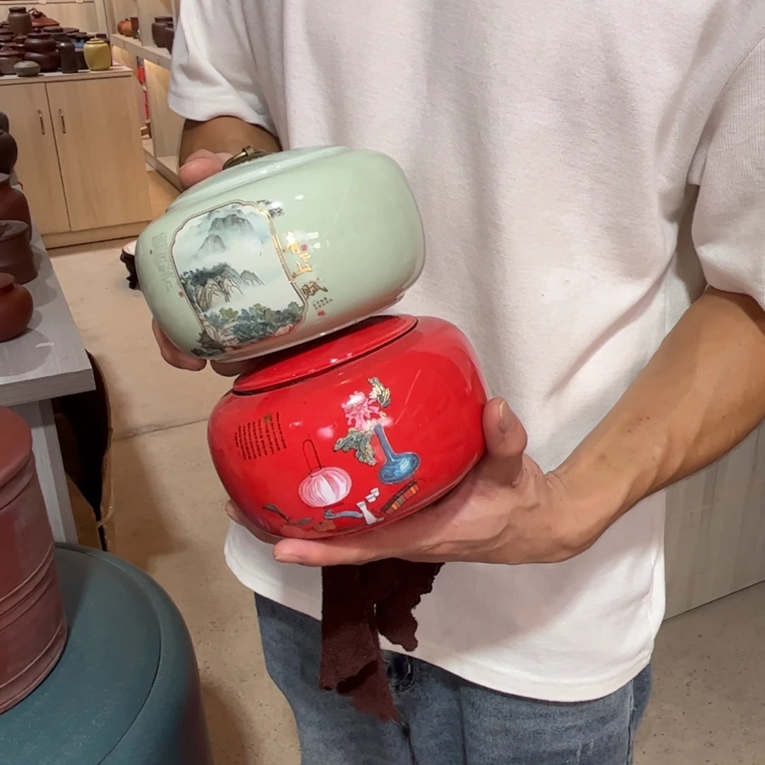 紫砂茶叶罐醒茶罐