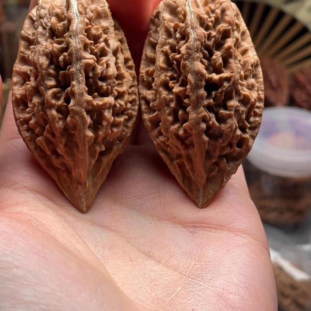 X***·文玩核桃把件楸刀鱼112