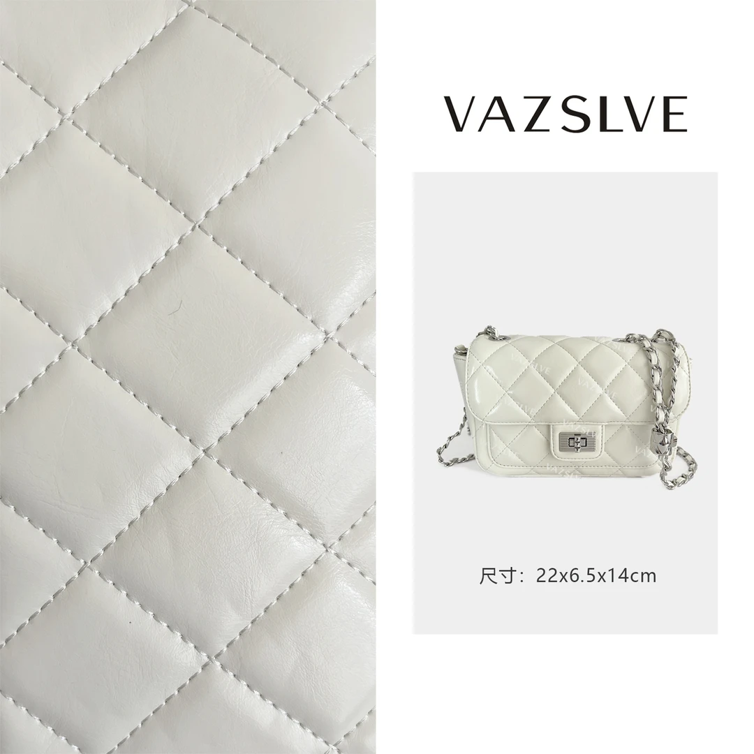 VAZSLVE/原创设计SK-82839-米白 春季新款轻奢小包