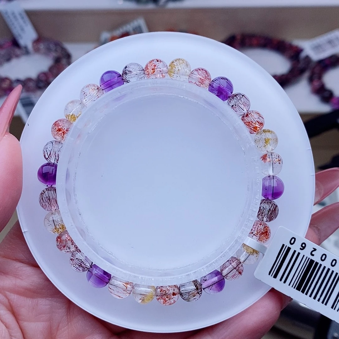 未镶嵌手链水晶糖果仙女超七6m+