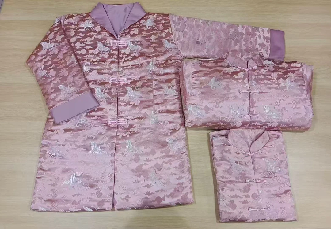 中式长款    女款  七件套颜色花型图片上的都可选