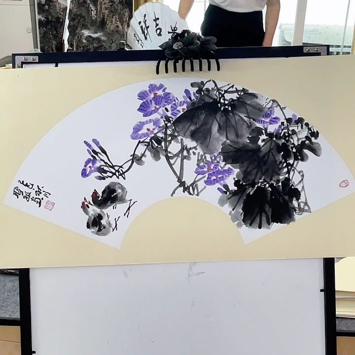 国画张圣敏先生纯手绘作品