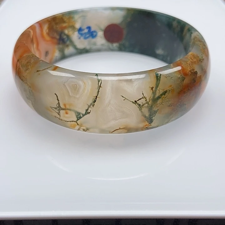 手镯玛瑙/玉髓未镶嵌小*$