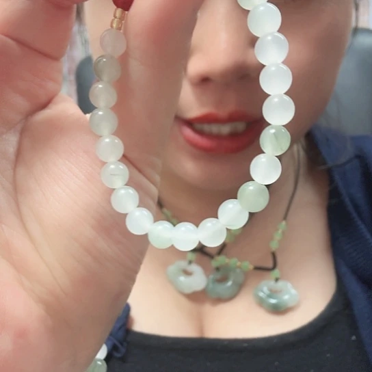 石英质玉未镶嵌手链