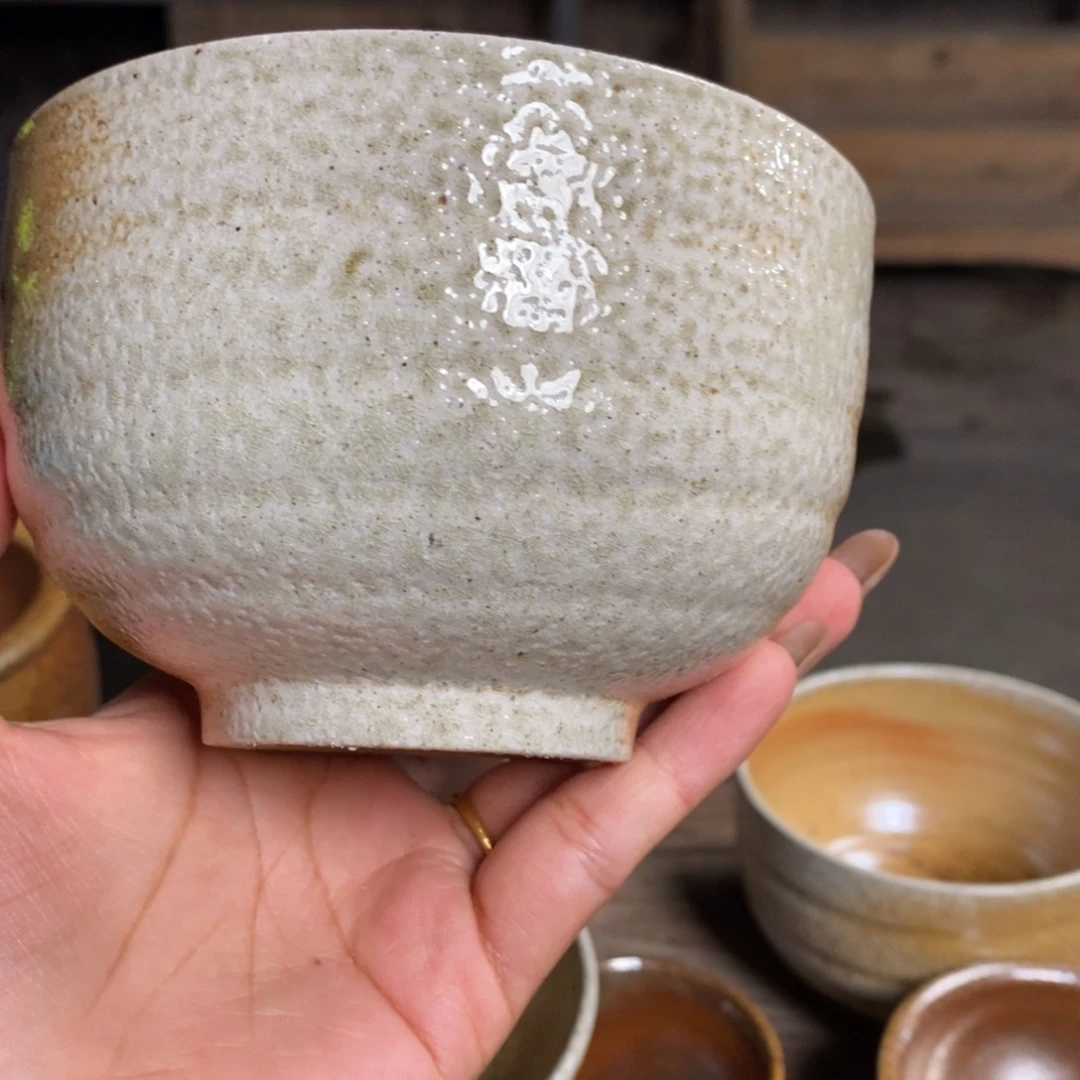 不***海浪鬼柴烧 禅寂系列碗