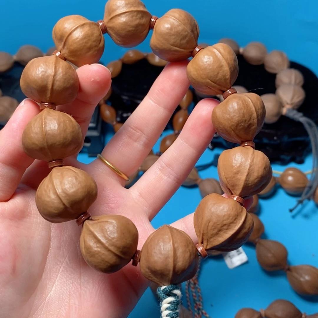 橄榄核手串/手链2323梅林铁三花橄榄核