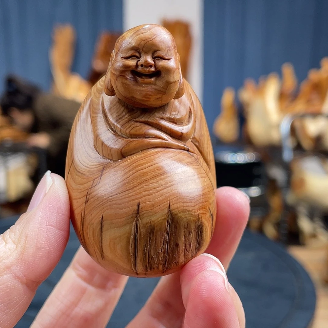 柏木（崖柏）手把件