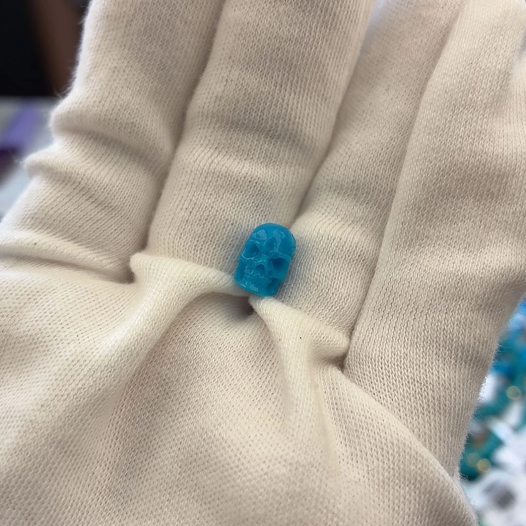 未镶嵌绿松石绿松石9mm