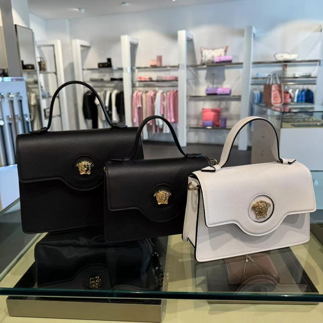 未使用 VERSACE/范思哲 女包翻盖手提单肩斜挎包多色