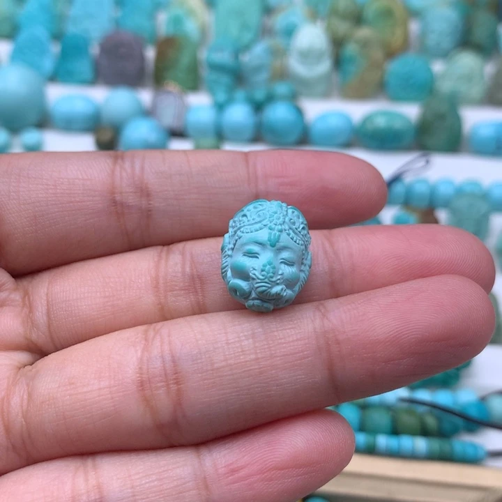 未镶嵌绿松石原矿绿松石系列